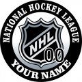 National Hockey League Customized Logo Print Decal