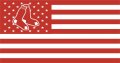 Boston Red Sox Flag001 logo Print Decal