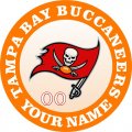 Tampa Bay Buccaneers Customized Logo Iron On Transfer