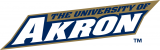 Akron Zips 2002-2007 Wordmark Logo Print Decal