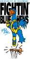 Delaware Blue Hens 1999-Pres Mascot Logo 12 Iron On Transfer