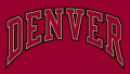 Denver Pioneers 2007-Pres Wordmark Logo Print Decal