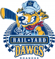 Roanoke Rail Yard Dawgs 2016 17-Pres Primary Logo Print Decal
