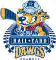 Roanoke Rail Yard Dawgs 2016 17-Pres Primary Logo Iron On Transfer