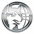Minnesota Timberwolves Silver Logo Iron On Transfer
