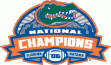 Florida Gators 2006 Champion Logo Print Decal