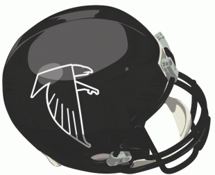 Atlanta Falcons 1990-2002 Helmet Logo Print Decal