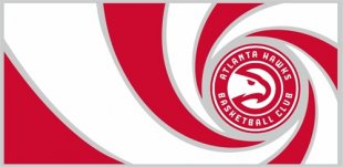 007 Atlanta Hawks logo Print Decal