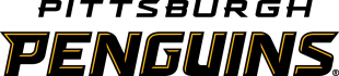 Pittsburgh Penguins 2016 17-Pres Wordmark Logo Print Decal