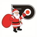 Philadelphia Flyers Santa Claus Logo Iron On Transfer