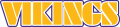 Minnesota Vikings 1982-2003 Wordmark Logo Iron On Transfer