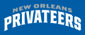 New Orleans Privateers 2013-Pres Wordmark Logo 07 Print Decal