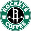 Houston Rockets Starbucks Coffee Logo Print Decal