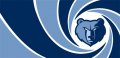 007 Memphis Grizzlies logo Print Decal