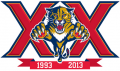 Florida Panthers 2013 14 Anniversary Logo Iron On Transfer