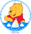 Disney Pooh Logo 18 Print Decal