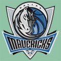 Dallas Mavericks Plastic Effect Logo Iron On Transfer