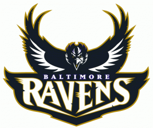 Baltimore Ravens 1996-1998 Wordmark Logo Print Decal