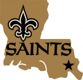New Orleans Saints 2006-Pres Alternate Logo Print Decal