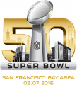 Super Bowl 50 Logo Iron On Transfer