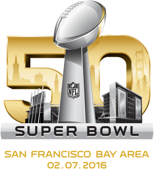 Super Bowl 50 Logo Print Decal