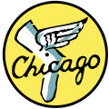 Chicago White Sox 1949-1970 Alternate Logo Print Decal