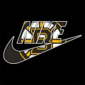 Boston Bruins Nike logo Print Decal