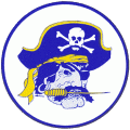 East Carolina Pirates 1988-1998 Primary Logo Print Decal