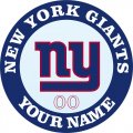 New York Giants Customized Logo Iron On Transfer