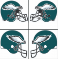 Philadelphia Eagles Helmet Logo Iron On Transfer