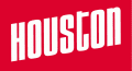 Houston Rockets 1972-1994 Wordmark Logo 2 Print Decal