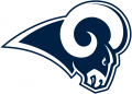 Los Angeles Rams 2017-Pres Primary Logo Print Decal