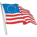 Flag Logo 26 Iron On Transfer