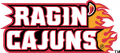 Louisiana Ragin Cajuns 2000-Pres Wordmark Logo 01 Print Decal