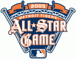 MLB All-Star Game 2005 Alternate 01 Logo Print Decal