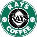 Tampa Bay Rays Starbucks Coffee Logo Print Decal