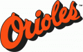 Baltimore Orioles 1988-1994 Wordmark Logo Print Decal