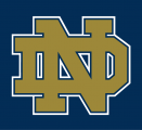 Notre Dame Fighting Irish 1994-Pres Alternate Logo 06 Print Decal