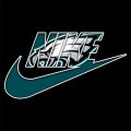 Philadelphia Eagles Nike logo Print Decal