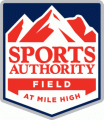 Denver Broncos 2011-Pres Stadium Logo Print Decal