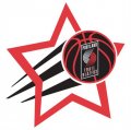 Portland Trail Blazers Basketball Goal Star logo Iron On Transfer