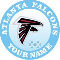 Atlanta Falcons Customized Logo Iron On Transfer