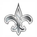 New Orleans Saints Silver Logo Print Decal