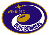 Winnipeg Blue Bombers 1966-1967 Primary Logo Iron On Transfer