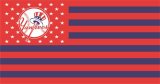 New York Yankees Flag001 logo Print Decal
