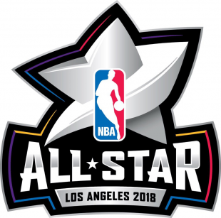 NBA All-Star Game 2017-2018 Unused Logo Print Decal