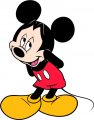 Mickey Mouse Logo 27 Print Decal