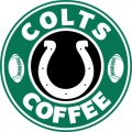 Indianapolis Colts starbucks coffee logo Print Decal