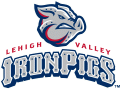 Lehigh Valley IronPigs 2008-Pres Primary Logo Print Decal