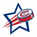 Montreal Canadiens Hockey Goal Star logo Iron On Transfer
